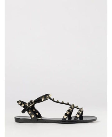 Valentino Rockstud Flat Sandals 156799015 [P]