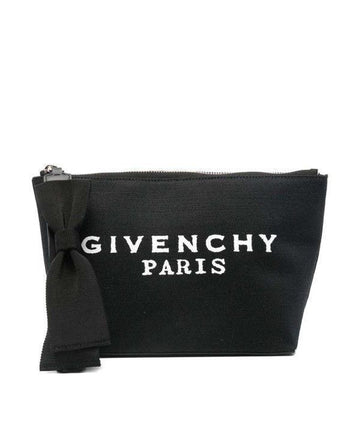 Givenchy Canvas Small Logo Bow Pouch 156799147 [P]