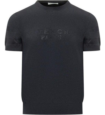 GIVENCHY Jacquard Baumwollstrick T-Shirt 156799132 [P]