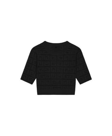 Givenchy 4G Jacquard Crop Sweater 156799154 [P]