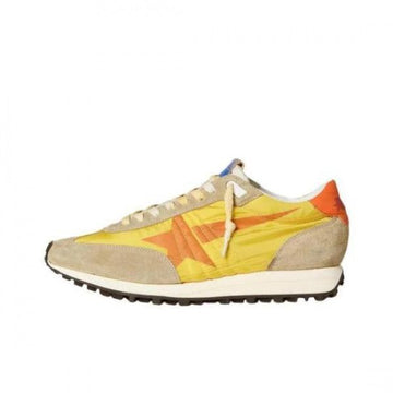 Golden Goose Marathon Yellow Nylon Upper Orange Star 156799316 [P]
