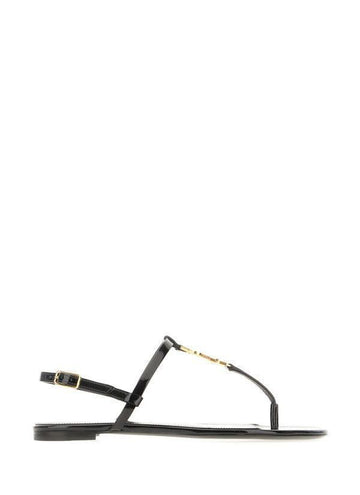 Saint Laurent Cassandra Flat Sandals 156799452 [P]