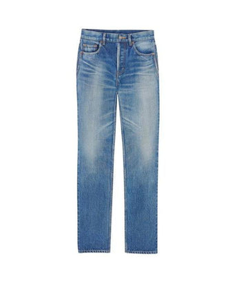 Saint Laurent Vintage Blue Straight Jeans 156799453 [P]