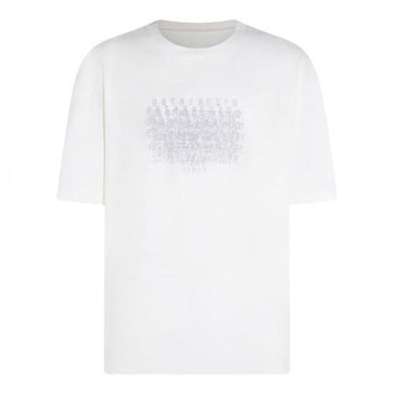 MAISON MARGIELA コットン クルーネック Tシャツ 156799518 [P]