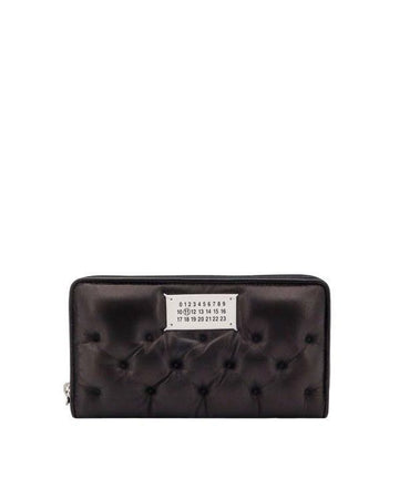 MAISON MARGIELA Glam Slam Leder Reißverschluss Geldbörse 156799527 [P]