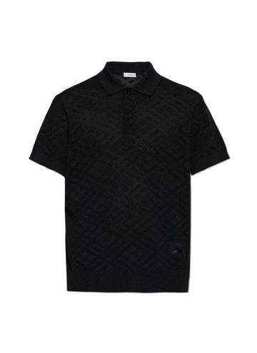 Burberry Check Wool Polo Shirt 156799652 [P]