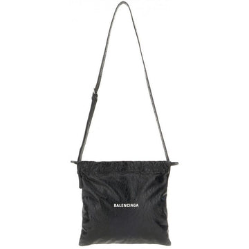 BALENCIAGA Medium Shopper Dust Bag Crossbody Pouch Black 156799709 [P]