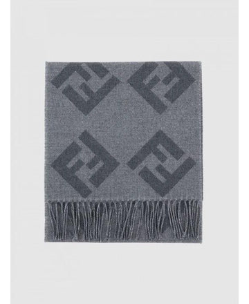 FENDI Jacquard-Fransenrand-Schal 156799781 [P]
