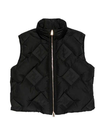 FENDI Puffer-Jacquard-Weste 156799827 [P]