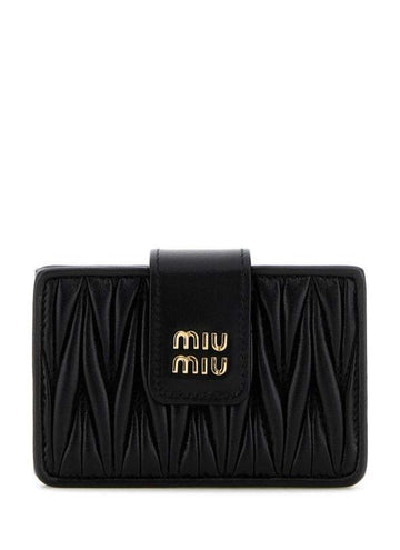 MIU MIU Kartenetui aus Nappaleder 156799842 [P]