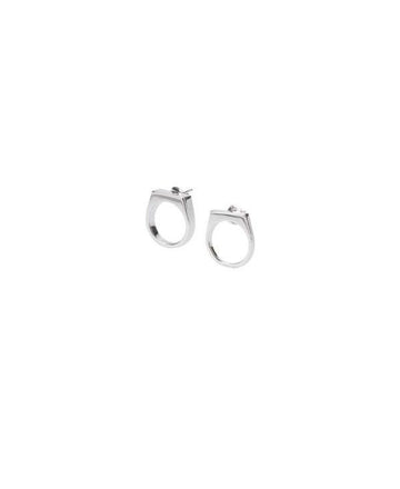 Maison Margiela MM6 Chevalier Earrings 156799937 [P]