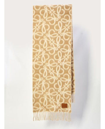 LOEWE Alpaka-Woll-Mischung Anagram Schal 156800070 [P]