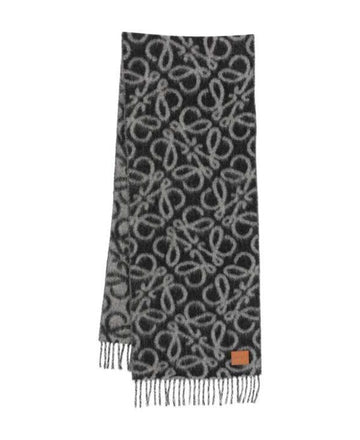 Loewe Alpaca Wool Blend Anagram Scarf 156800071 [P]