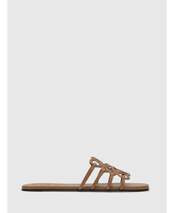 LOEWE Petal Anagram Slide-In aus weichem Kalbsleder 156800171 [P]