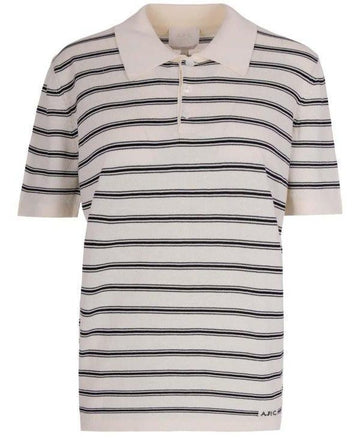 APC Striped Short Sleeve Knit Polo 156800269 [P]