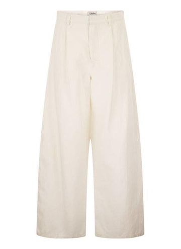 MaxMara White Pants 156800462 [P]