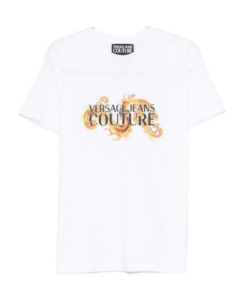 Versace Baroque Wave T-Shirt Print 156800491 [P]
