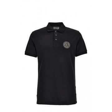 Versace Embroidered Polo Shirt with V Emblem 156800496 [P]
