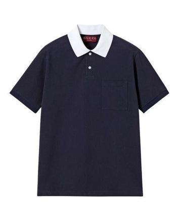 Gucci Stretch Cotton Pique Polo Shirt 156800880 [P]