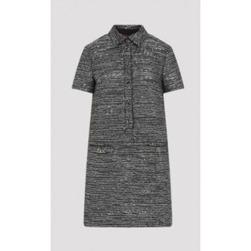 GUCCI ショートストライプラメドレス 156801082 [P]