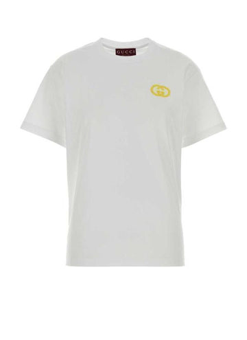 GUCCI Mittelgroßes Baumwoll-Jersey T-Shirt 156801099 [P]