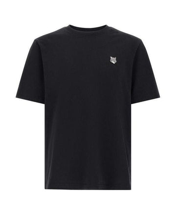 Maison Kitsune Grey Fox Head Comfort T-Shirt Grey Short Sleeve 156801415 [P]