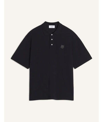 MAISON KITSUNE Oversized Polo T-Shirt mit Bold Fox Kopf 156801524 [P]