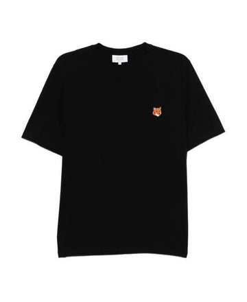 MAISON KITSUNE Fox-Kopf reguläres T-Shirt Kurzarm 156801500 [P]