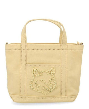 MAISON KITSUNE Mini-Tote mit Fox-Kopf 156801638 [P]