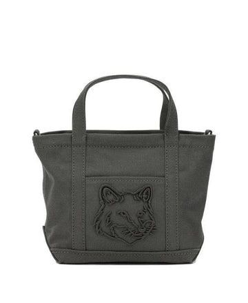 MAISON KITSUNE Mini Tote mit Fox-Kopf 156801644 [P]