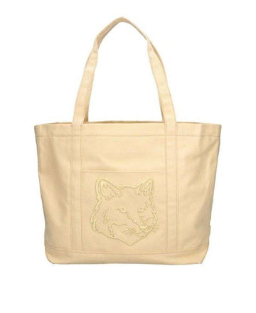 MAISON KITSUNE Fox Head Large Tote Bag 156801666 [P]