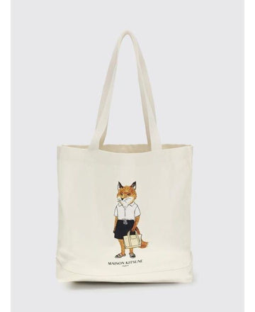 MAISON KITSUNE ドレス フォックス トート ドレスド トートバッグ 156801664 [P]