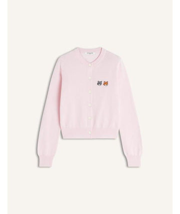 Maison Kitsune Double Fox Head Regular Cardigan 156801680 [P]