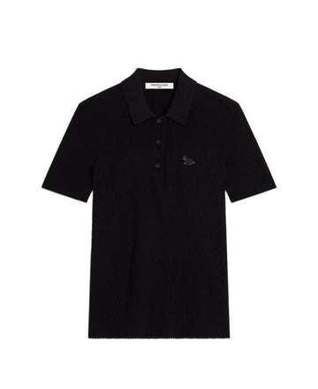 MAISON KITSUNE Baby Fox Plisseerib-Polo 156801734 [P]