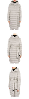 MAXMARA リバーシブルベルトパディングコート（ライトベージュ） 2529496055600 148639047 [P]