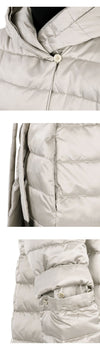MAXMARA リバーシブルベルトパディングコート（ライトベージュ） 2529496055600 148639047 [P]