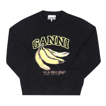 GANNI Damenpullover mit Bananenlogo 159720903 [P]