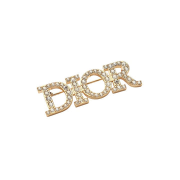 DIOR Revolution Kristall Goldfinish Brosche 37684-5 159720909 [P]