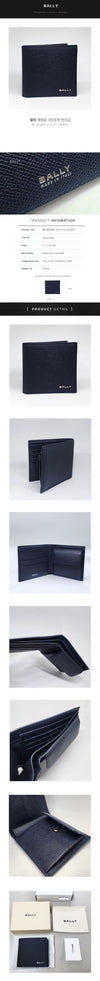 Bally Essential Coin Pocket Wallet MLW08G VT574 U590P 159720934 [P]