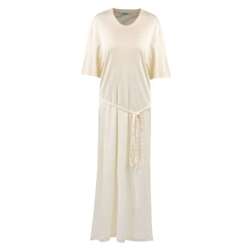 LEMAIRE Belted Ribbed T-Shirt Dress 139307582 [P]