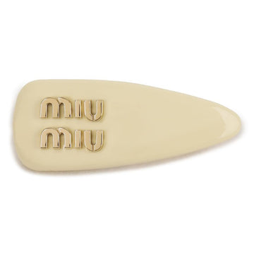 Miu Miu Patent Leather Hair Clip 156973178 [P]