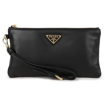 Prada Leather Pouch 156973438 [P]