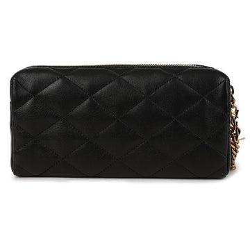 SAINT LAURENT Cassandra Pouch aus Lammleder 863181-1EL07-1000 156973702 [P]