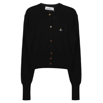 Vivienne Westwood Cotton Bear Cropped Cardigan 156973772 [P]