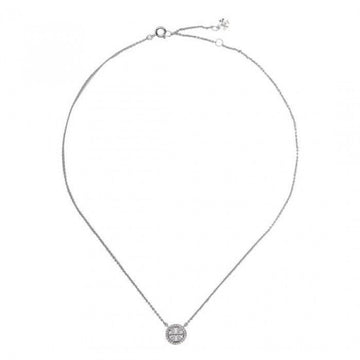Tory Burch PAVE Pendant Necklace 53420 042 158378634 [P]
