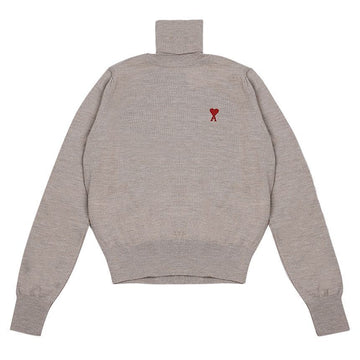 AMI Red Turtleneck Sweater 67814349 [P]