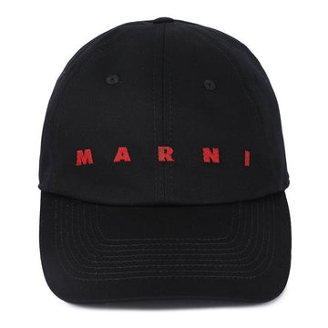 Marni Logo Embroidered Baseball Cap 78038877 [P]