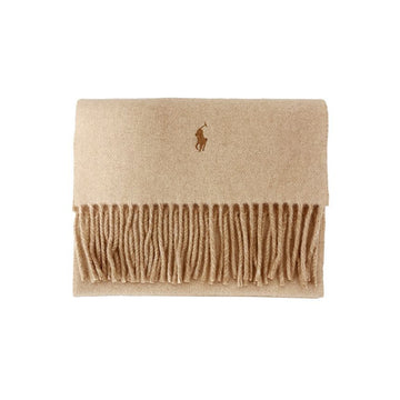 POLO RALPH LAUREN ウールマフラー カーキ 159722163 [P]