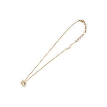 SALVATORE FERRAGAMO 3D Kristall Halskette Gold 76-0399 0736244 159723723 [P]