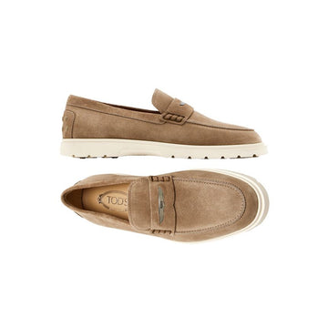 TODS Mokassin Wildleder Penny Loafer Beige XXM59K0IX80 RE0 C413 159724420 [P]